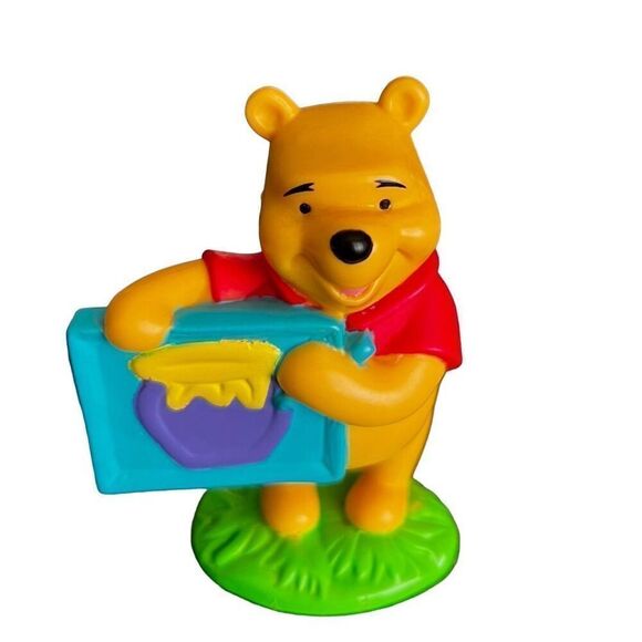 Vintage 90s Disney Winnie The Pooh Mini Figure 3” - Picture 1 of 8